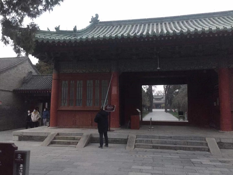 西安碑林博物馆开展古建筑群除尘工作(图2)