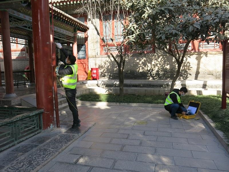 西安碑林博物馆完成建筑防雷设施检测(图1)