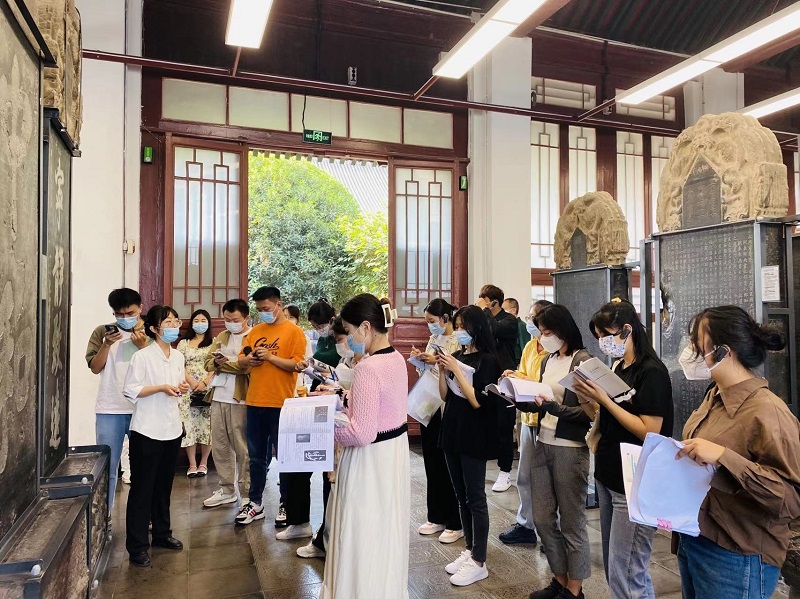 西安碑林博物馆圆满完成中秋节接待工作(图1)