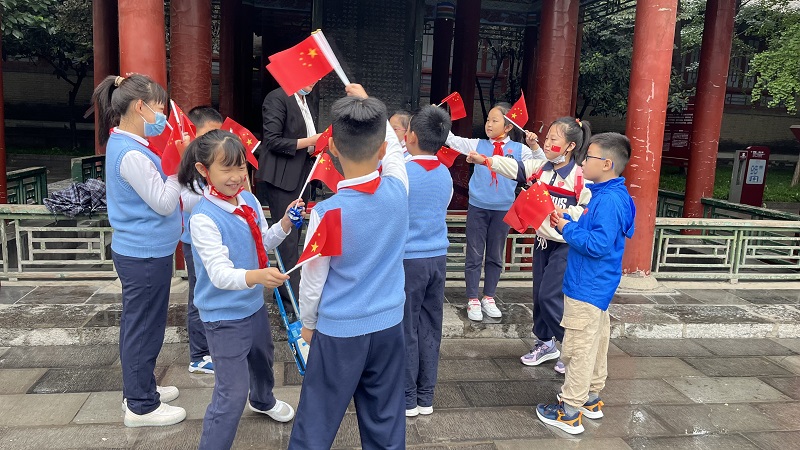 西安碑林博物馆举办“喜迎二十大 祖国在心中”活动(图3)