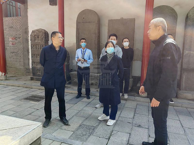 西安碑林博物馆开展五一节前馆区综合检查(图1)