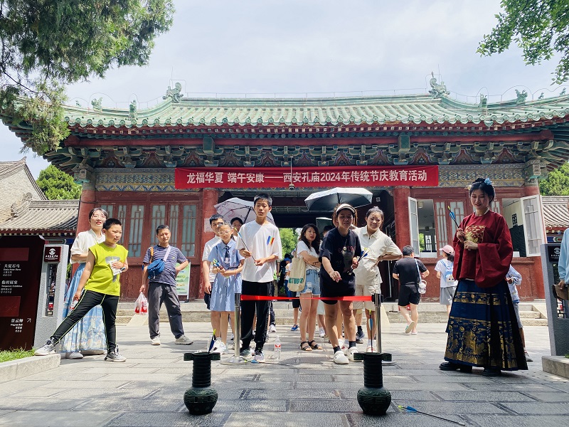 西安碑林博物馆开展端午节主题教育活动(图2) 2.jpg