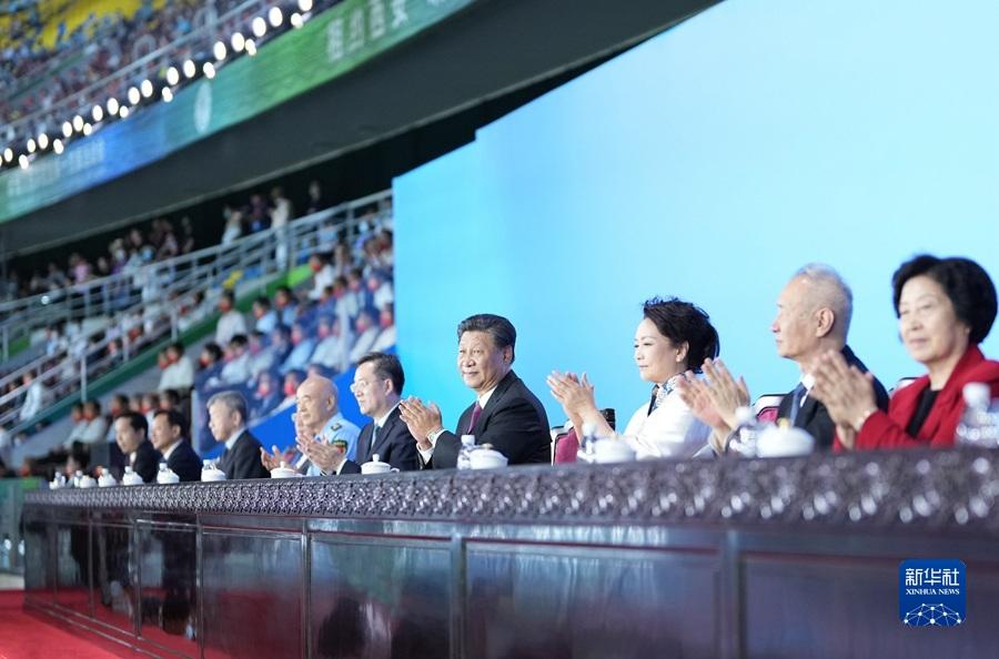 第十四届全国运动会在陕西西安隆重开幕 习近平出席并宣布运动会开幕(图2)