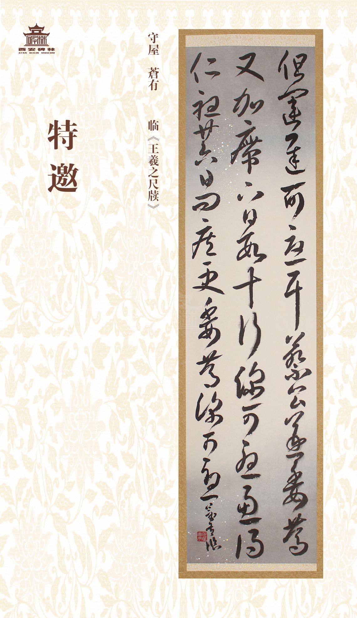第二十七届西安碑林国际临书纪念展(图13)
