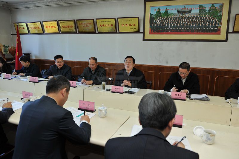 陕西省政府相关领导调研西安碑林博物馆(图3)