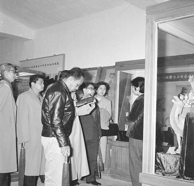 印尼友协代表团来馆参观（1965年）